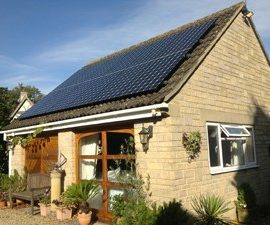 The Studio Cottage solar panels